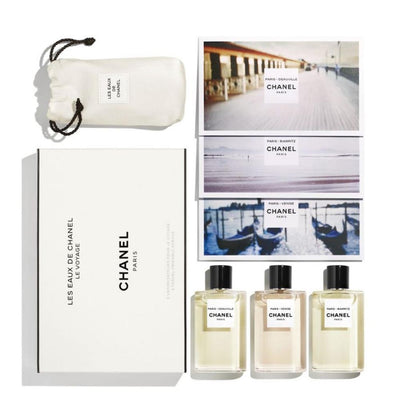 Chanel Les Eaux De Chanel Set Chanel: Paris – Deauville + Paris – Venise + Paris – Biarritz for Women | EDT
