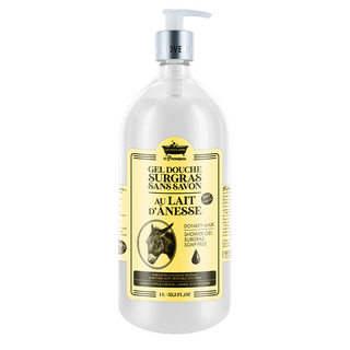 Les Petites Bains de Provence Donkey Milk Shower Gel For Body Face & Hair For Sensitive Skin