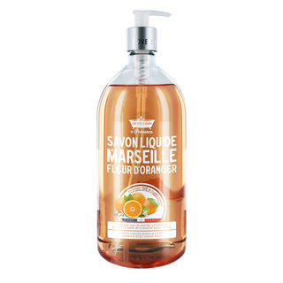 Les Petites Bains de Provence Marseille Orange Blassom Liquid Soap For Hands & Body