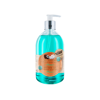 Les Petites Bains de Provence Monoi Shower Gel For Body Face & Hair For Sensitive Skin