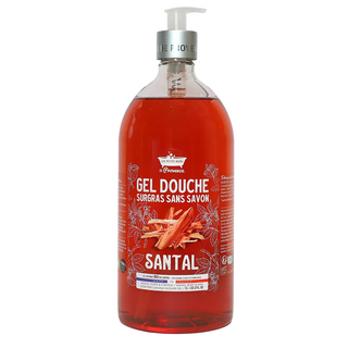 Les Petites Bains de Provence Santal Shower Gel For Body Face & Hair For Sensitive Skin
