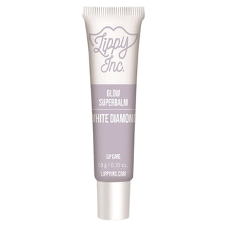 Lippy Inc. Glow Superbalm White Diamond Glossy Finish Lip Balm