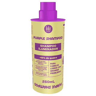 Lola Cosmetics Purple Hair Shampoo Counteracts Yellow Or Orange Tones