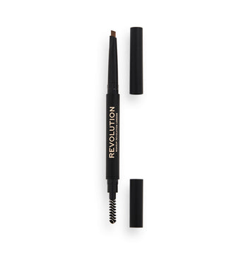 Makeup Revolution Duo Brow Definer Pencil Light Brown