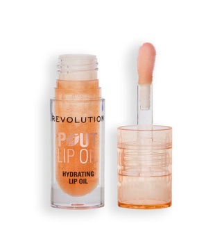 Makeup Revolution Pout Lip Oil Honey Shimmer