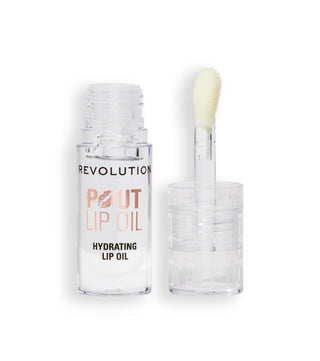 Makeup Revolution Pout Lip Oil Lychee Clear