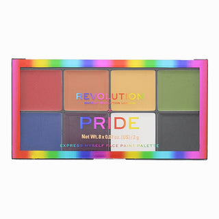 Makeup Revolution Pride Express Myself Face Palette 8 Shades