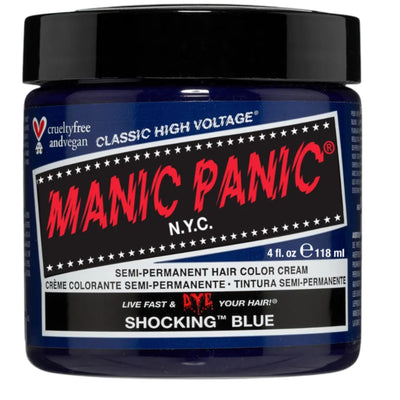 Manic Panic Classic High Voltage Shocking Blue Semi-Permanent Hair Dye Permanent Hair Dye