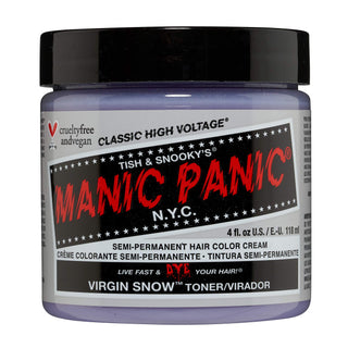 Manic Panic Classic High Voltage Virgin Snow Semi-Permanent Hair Dye Virgin Snow Permanent Hair Dye