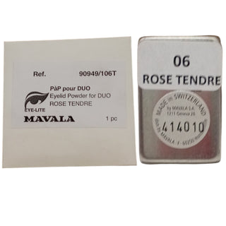 Mavala Duo Satin Eyeshadow Powder Rose Tendre x *Tester