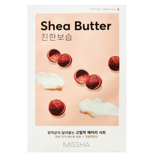 Missha Airy Fit Shea Butter Hydration Sheet Mask For Face