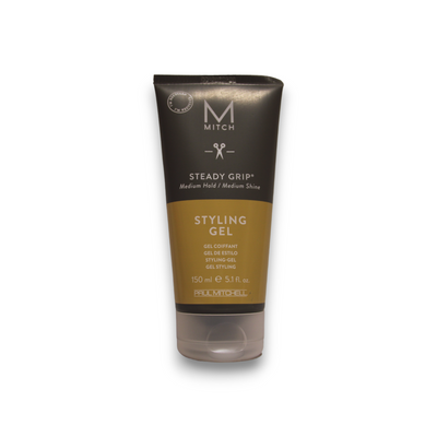 Mitch by Paul Mitchell Styling Steady Grip Paraben-Free Hair Styling Gel Natural Shine Firm Hold