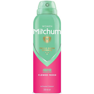 Mitchum Flower Fresh Hydrating 48H Deodorant Spray For Women