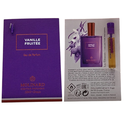 Molinard Les Elements - Vanille Fruitee Unisex *Vial | EDP