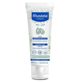 Mustela Cradle Cap Avocado Anti-Milk Scales Local Treatment Cream For Scalp