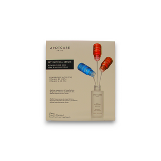 Apotcare My Clinical Serum Set Apotcare: Vitamin B3 Vitamin B3 Anti-Redness Serum For Face + Vitamin A Retinoid Anti-Wrinkle Serum For Face + Hyaluronic Hyaluronic Acid Anti-Ageing Day & Night Serum For Face
