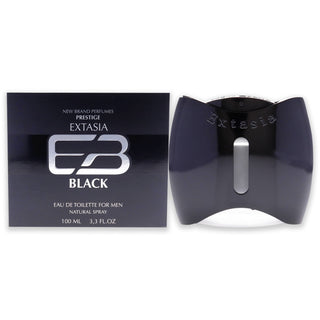 New Brand Extasia Black for Men | EDT