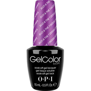 Opi Gel Color Top Coat Semi-Permanent Nail Polish Suzi & The 7 Dusseldorfs *Tester