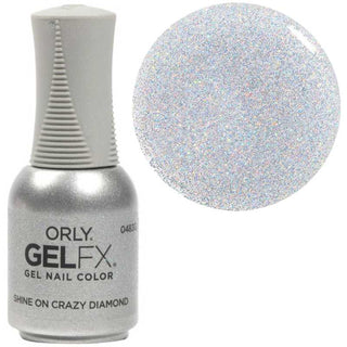 Orly Gelfx Glitter Semi-Permanent Nail Polish Shine On Crazy Diamond