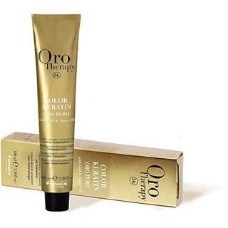 Oro Therapy 24k Oro Puro Ammonia-Free 5.6 Light Brown Red Permanent Hair Dye