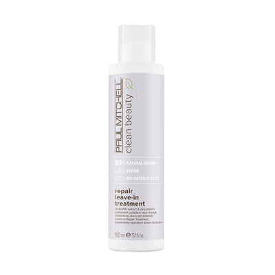 Paul Mitchell Clean Beauty Repair Vegan Hair Leave-In Cream Treatment Restores