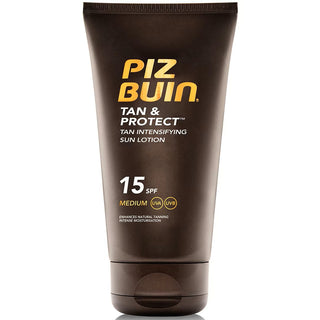 Piz Buin Tan & Protect Accelerates Natural Tanning Sunscreen Lotion SPF 15