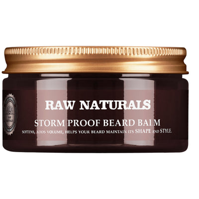Raw Naturals Storm Proof 100% vegan Beard Balm Softening