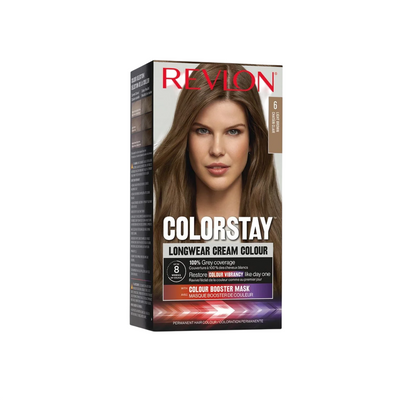 Revlon Color Stay 6 Light Brown Permanent Hair Dye