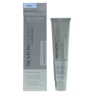 Revlon Revlonissimo Colorsmetique Carmel 6.01 Dark Natural Ash Blonde Permanent Hair Dye