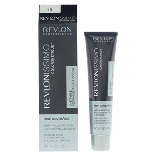 Revlon Revlonissimo Colorsmetique Hyaluronic Acid 10 Lightest Blonde Permanent Hair Dye
