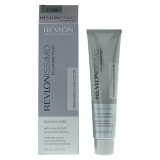 Revlon Revlonissimo Colorsmetique Hyaluronic Acid 8.7MN Light Blonde Maximum Permanent Hair Dye