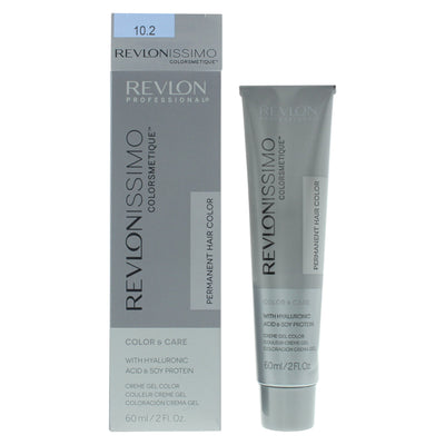 Revlon Revlonissimo Colorsmetique 10.2 10.2 Pale Iridescent Blonde Permanent Hair Dye