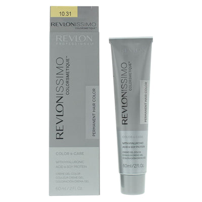 Revlon Revlonissimo Colorsmetique 10.31 Pale Beige Blonde Permanent Hair Dye