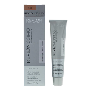 Revlon Revlonissimo Colorsmetique 7.41 Hazel Blonde Permanent Hair Dye