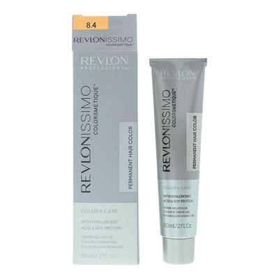 Revlon Revlonissimo Colorsmetique 8.4 Light Copper Blonde Permanent Hair Dye