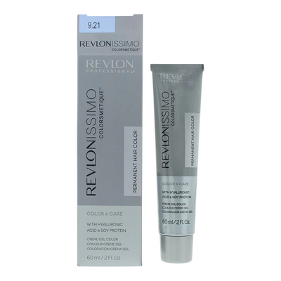 Revlon Revlonissimo Colorsmetique 9.21 Very Light Iridescent Ash Blonde Permanent Hair Dye