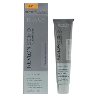 Revlon Revlonissimo Colorsmetique 6.46 Dark Red Copper Blonde Permanent Hair Dye