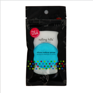 Rolling Hills Silicone Makeup Sponge Blue