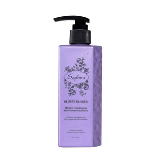 Saphira Glossy Blonde Hair Conditioner Hydrating & Color Protecting