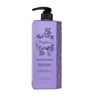 Saphira Glossy Blonde Rich In Minerals Hair Colour Shampoo For Blonde Hair Blonde Hair Colour
