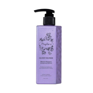 Saphira Glossy Blonde Rich In Minerals Hair Colour Shampoo For Blonde Hair Blonde Hair Colour
