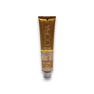 Schwarzkopf Professional Igora Royal 6-580 Golden Red Chestnut Permanent Hair Dye