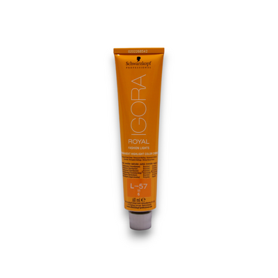 Schwarzkopf Professional Igora Royal L-57 Golden Copper Permanent Hair Dye