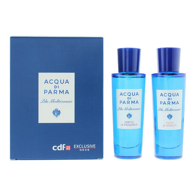 Acqua di Parma Set Acqua di Parma: Blu Mediterraneo - Fico di Amalfi Eau De Toilette Unisex + Blue Mediterraneo - Mirto di Panarea Eau De Toilette Unisex