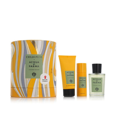 Acqua di Parma Set Acqua di Parma: Colonia Futura Eau De Cologne For Men + Colonia Futura Shower Gel & Shampoo 2-In-1 + Colonia Futura Anti-Sweat Deodorant Spray For Men