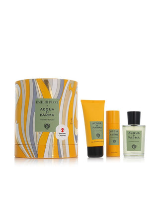 Acqua di Parma Set Acqua di Parma: Colonia Futura Eau De Cologne For Men + Colonia Futura Shower Gel & Shampoo 2-In-1 + Colonia Futura Anti-Sweat Deodorant Spray For Men