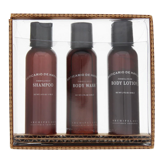 Archipelago Set Archipelago: Boticario De Havana Hair Shampoo Gentle Cleansing + Boticario De Havana Detoxifying Body Wash Body + Boticario De Havana Hydrating Body Lotion