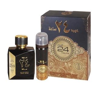 Ard Al Zaafaran Set Ard Al Zaafaran: Oud 24 Hours Eau De Parfum Unisex + Oud 24 Hours Deodorant Spray Unisex