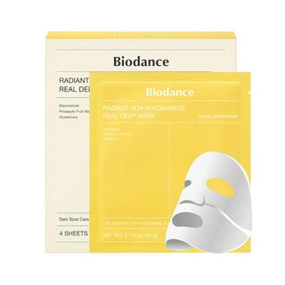 Biodance Set Biodance Vita Niacinamide Brightening Sheet Mask For Face
