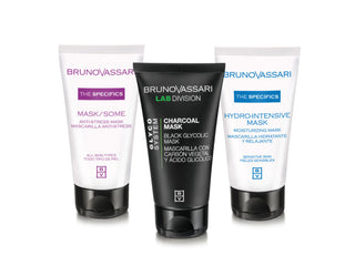 Bruno Vassari Multimasking Set Bruno Vassari: The Specifics Moisturizing Cream Mask For Face + The Specifics Vitamin A Anti-Stress Day & Night Cream Mask For Face +